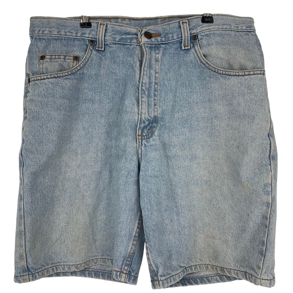 Mesa USA Jeanswear Y2K Vintage Men's Cotton Light Wash Denim Jean Shorts Size 34
